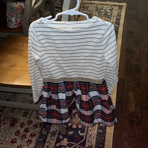 Worn once. Size 8. J. Crew Christmas dress